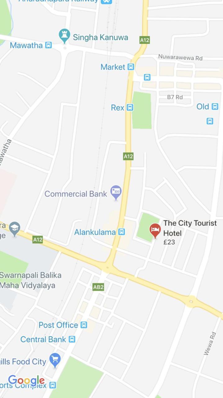 The City Tourist Hotel Anuradhapura Eksteriør billede